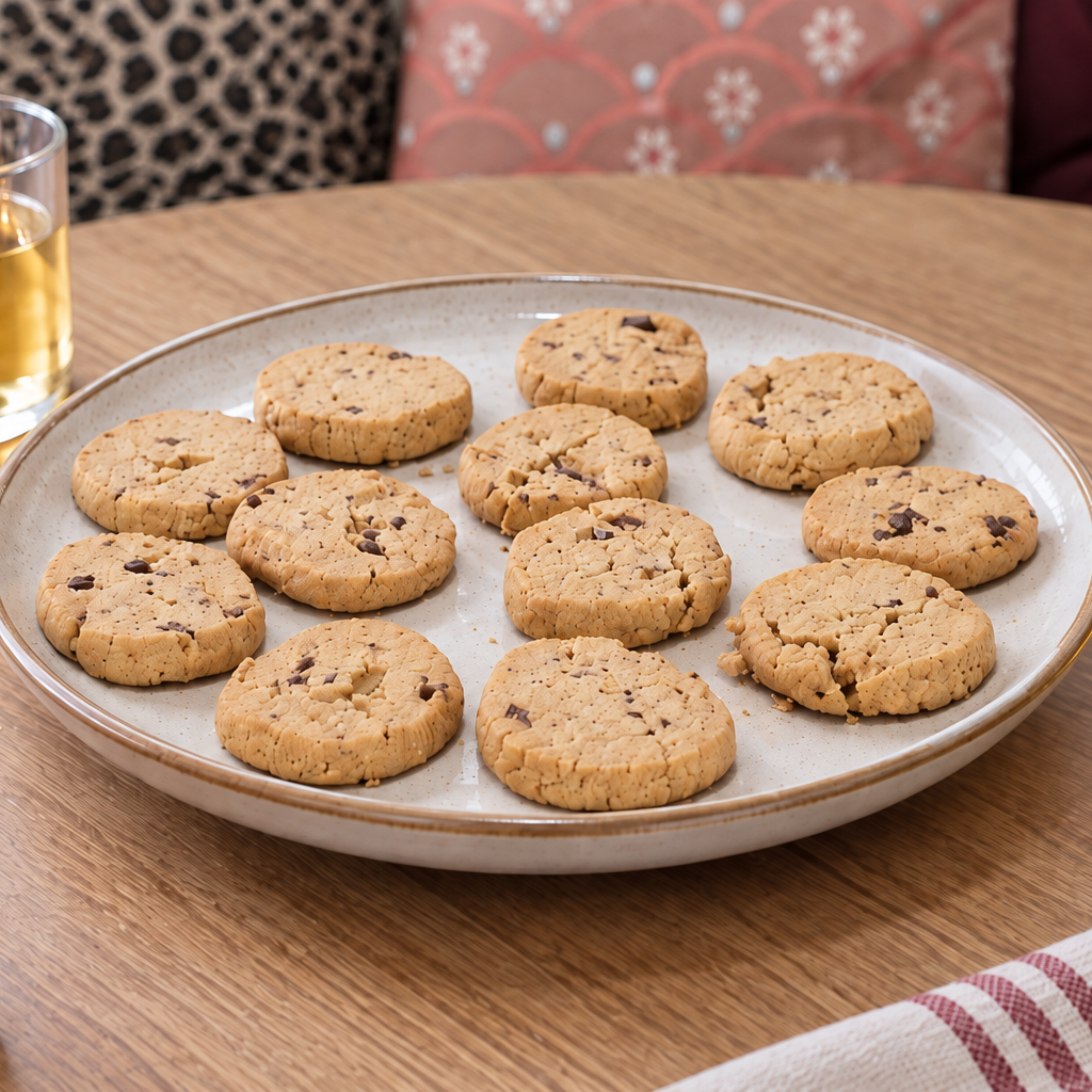 Pindakaas Koekjes Recept met Chocolade