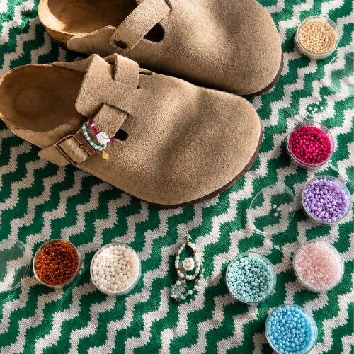 DIY slipper charms 