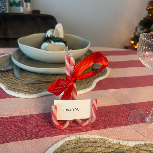 Naamkaarthouder maken voor Kerst 