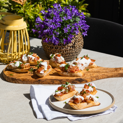 Italiaanse borrelplank