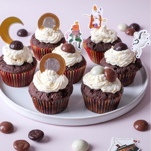 Sinterklaas cupcakes