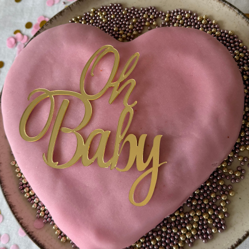 Recept: Babyshower taart