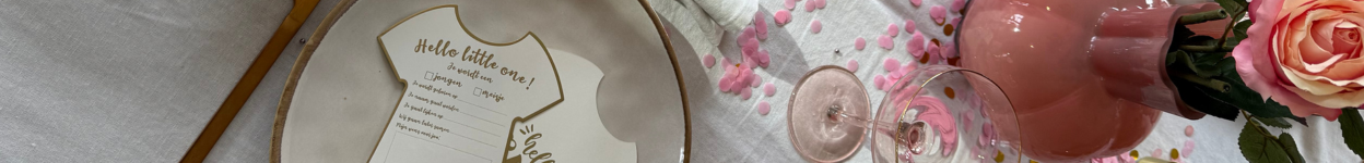 De perfecte babyshower tafel