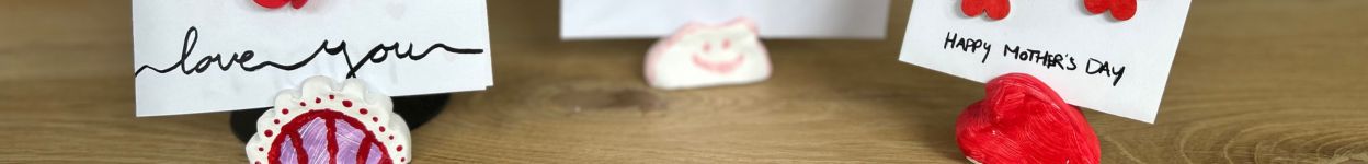 DIY Moederdag kaarten & kaartenhouder maken