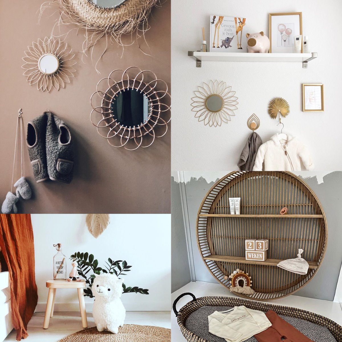Rotan babykamer of kinderkamer | Xenos