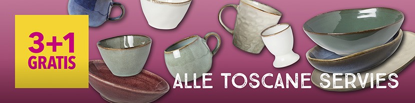 Toscane servies