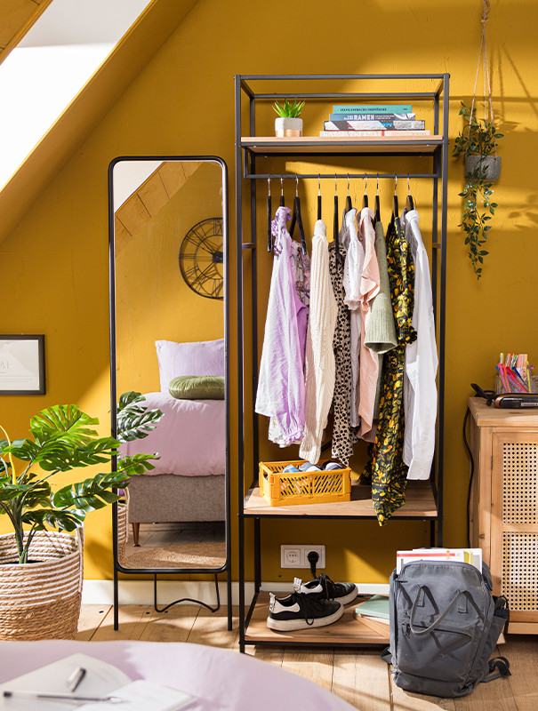 Een opgeruimde slaapkamer