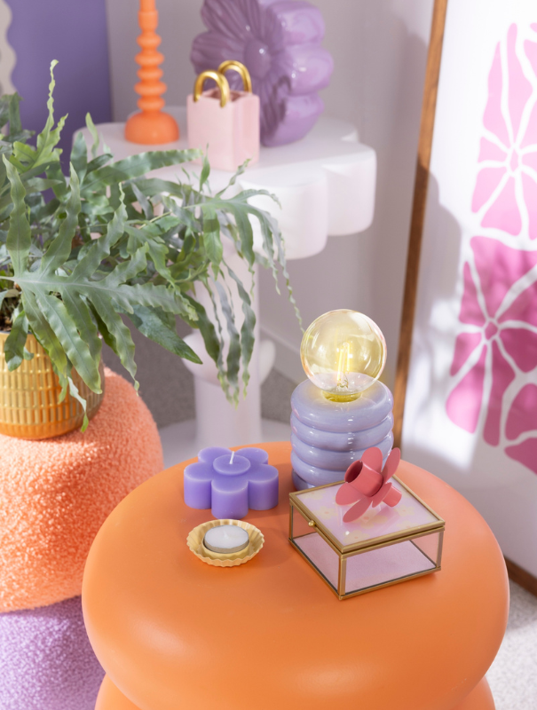 blush bloom bijzettafel