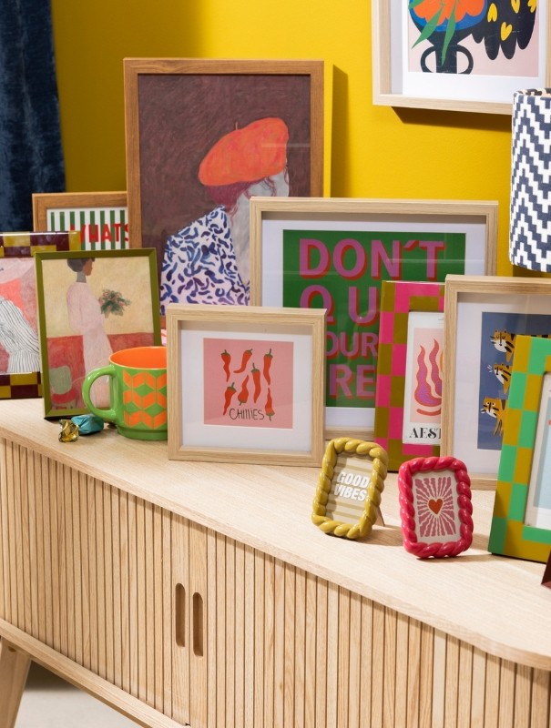 Fotolijstjes bijzettafel