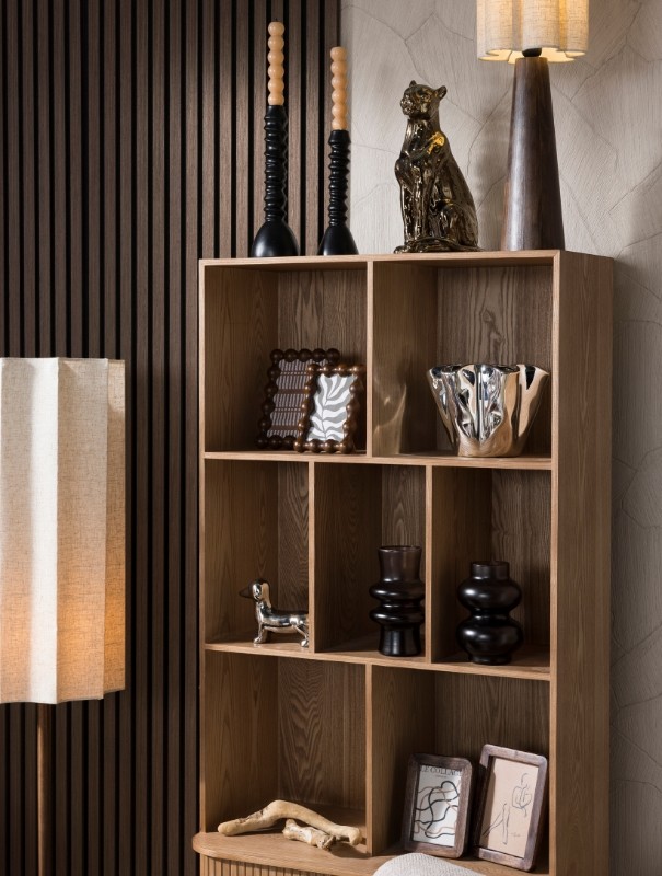 Calm chocolate vakkenkast