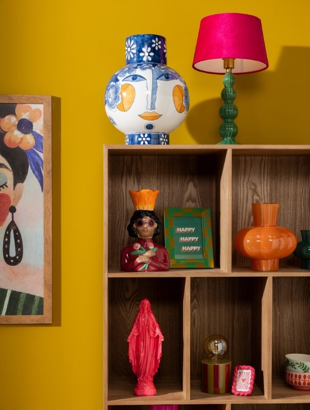 Clashing colours vakkenkast