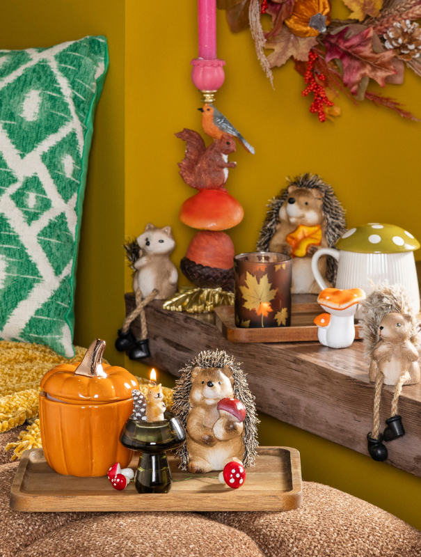 Gezellige herfsttafel