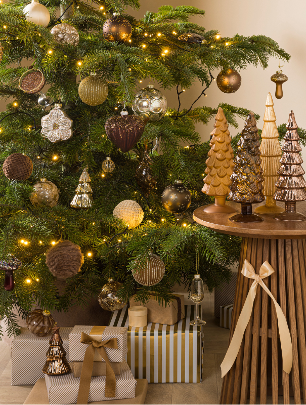 Calm chocolate kerstboom