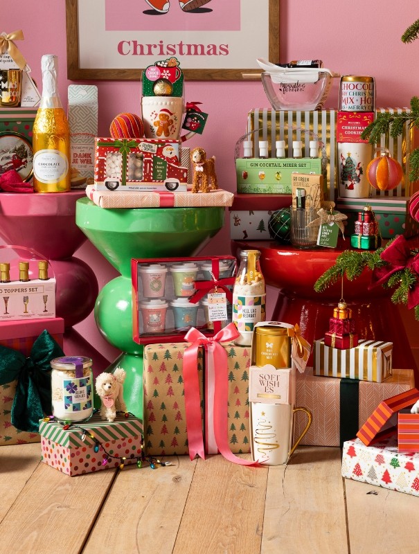 Feestelijke cadeauhoek