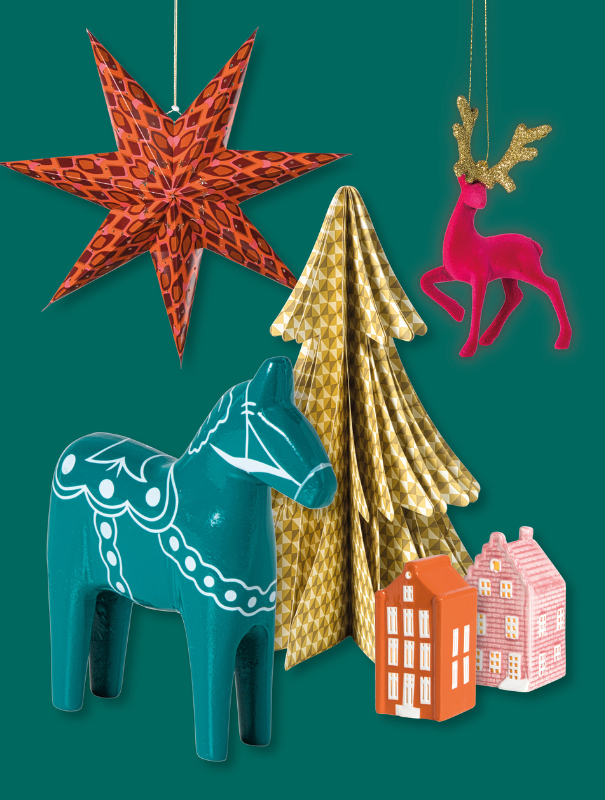 Clashing Colours kerstdecoratie