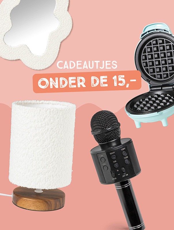 Cadeautjes onder de 15 euro