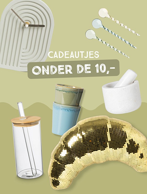 Cadeautjes onder de 10 euro