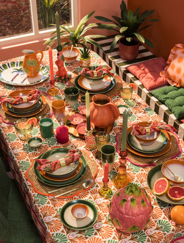 Sfeervol tafelen met casa verde