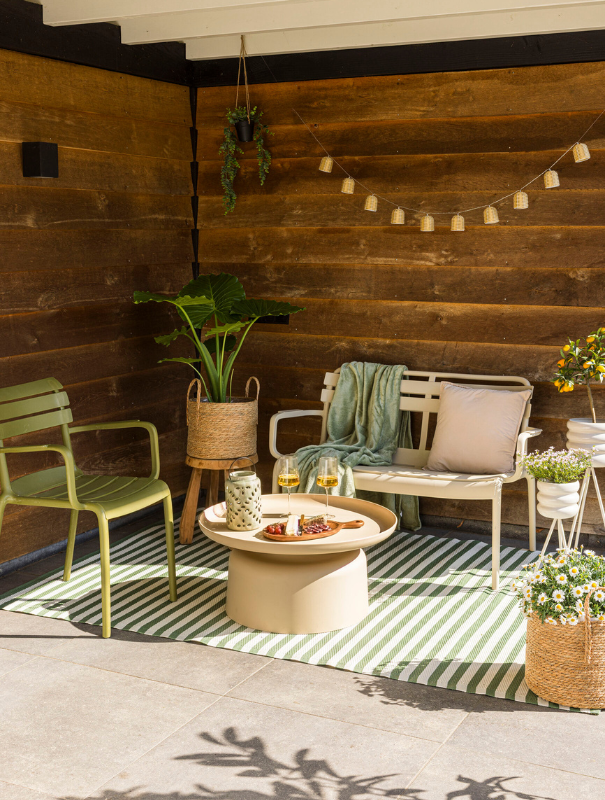 Overkapping inrichten